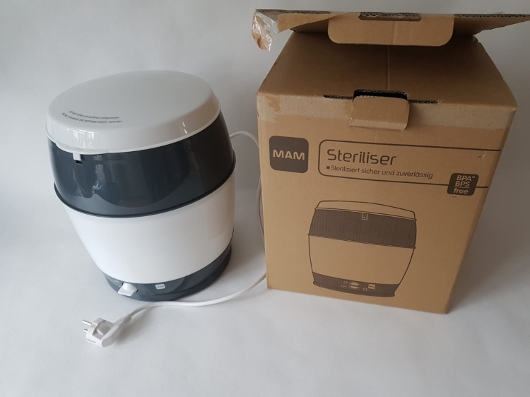 MAM baby sterylizator elektryczny do butelek-używany
