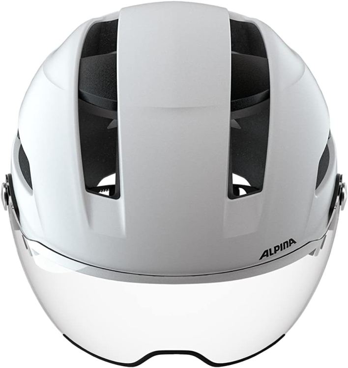 ALPINA SOHO VISOR -kask z okularami 51-56 biały