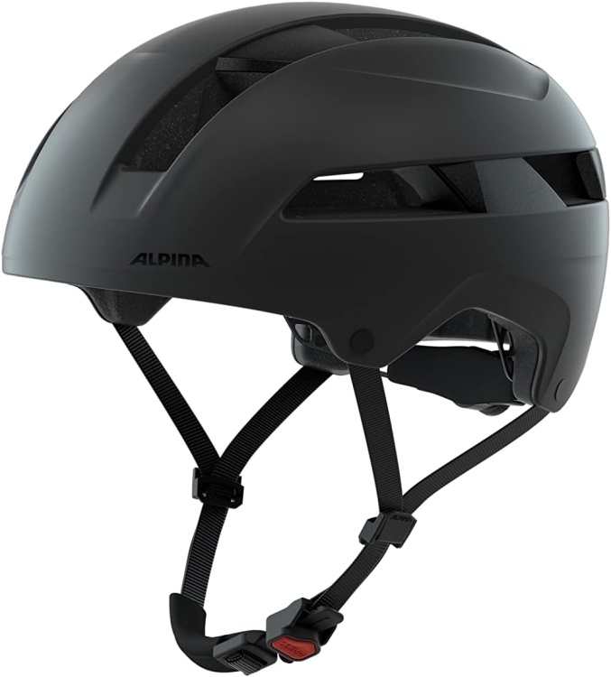 ALPINA SOHO Kask rowerowy black mat 51-56 cm
