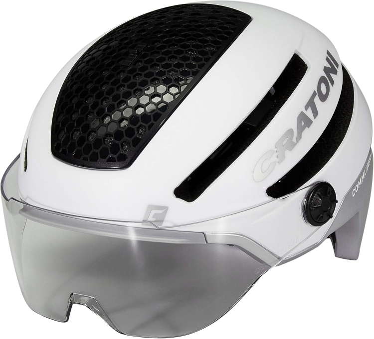CRATONI Commuter Kask rowerowy biały S/M 54-58 cm