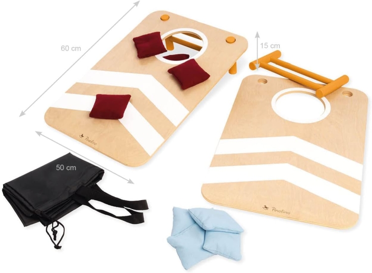 Pinolino Cornhole 'Bennet' towarzyska gra zręcznościowa na plażę piknik
