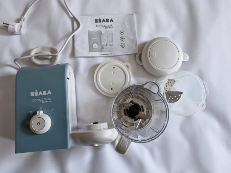 BEABA, Babycook Express, Baby Blender 4 w 1, ekspresowe gotowanie mikser blender