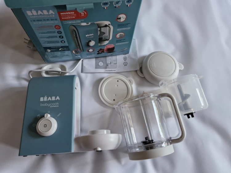 BEABA, Babycook Express, Baby Blender 4 w 1, ekspresowe gotowanie mikser blender