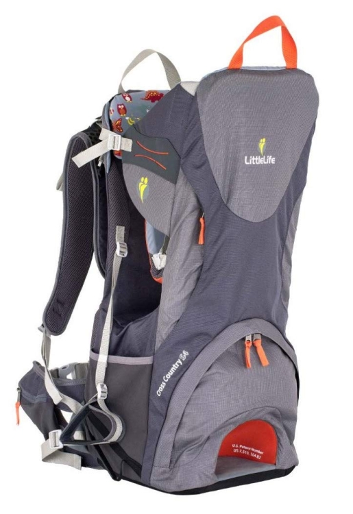Nosidełko LittleLife Cross Country S4 Child Carrier - grey nosidło turystyczne