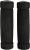 Fischer 85753 Soft uchwyty na kierownicę rowerową, czarne, rozmiar uniwersalny