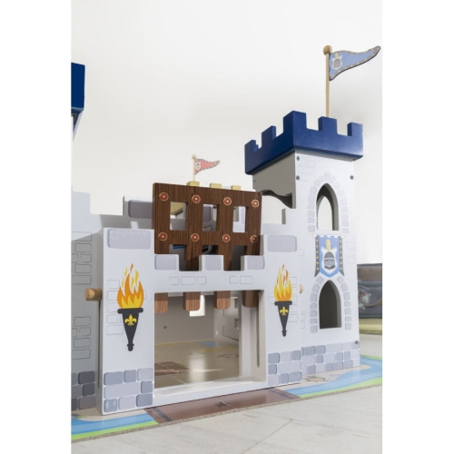 Roba Duży drewniany zamek rycerski  zabawka