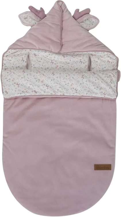 Domiva Lilac Angel śpiworek 80 cm do fotelika samochodowego wózka gondoli
