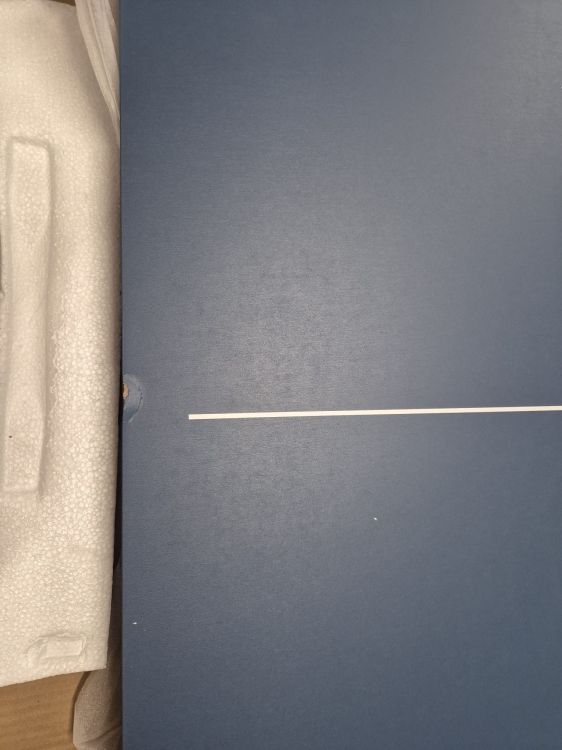 Relaxdays Midi stół do tenisa stołowego 150 x 67 x 71 cm ping ponga składany