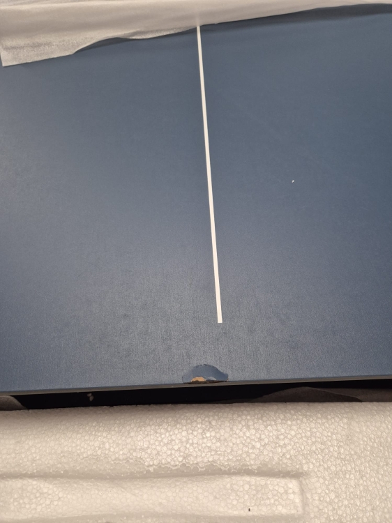 Relaxdays Midi stół do tenisa stołowego 150 x 67 x 71 cm ping ponga składany