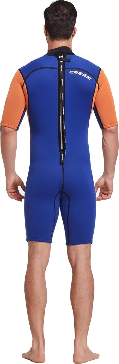 Cressi Med X Men's XL/5 męski kombinezon neoprenowy krótka pianka Premium Neopren 2,5 mm