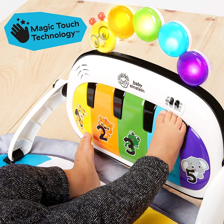 OUTLET Bright Stars Baby Einstein Mata edukacyjna pianinko