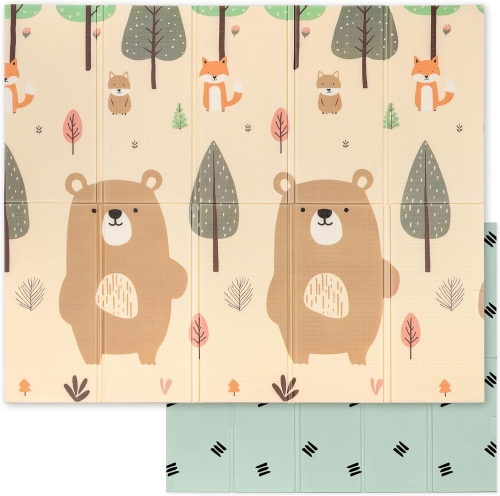 Sweety Fox mata podłogowa do raczkowania mata 150x180 cm duża