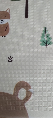 Sweety Fox mata podłogowa do raczkowania mata 150x180 cm duża