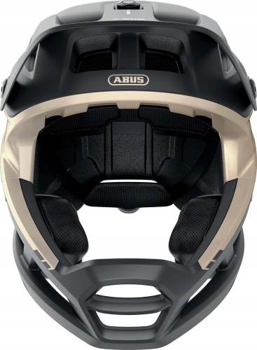 Kask rowerowy ABUS AIRDROP Fullface MIPS M 52-58cm Black Gold