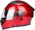 KASK MOTOCYKLOWY JIEKAI Z OSŁONĄ PRZECIWSŁONECZNĄ rozm L czerwony