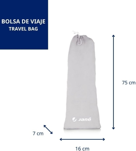 Barierka ochrona do łóżka Jane 140 cm składana wysoka 50 cm