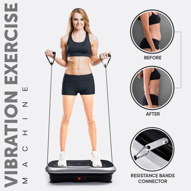 WeightWorld PLATFORMA WIBRACYJNA TD006C-12 MASAŻER TRENING CAŁEGO CIAŁA
