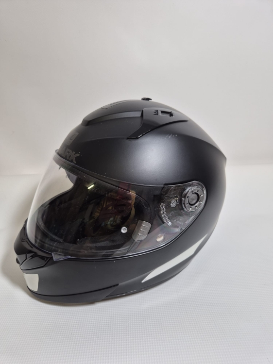 SHARK SHARK, Kask motocyklowy na całą twarz Ridill, black mat, M