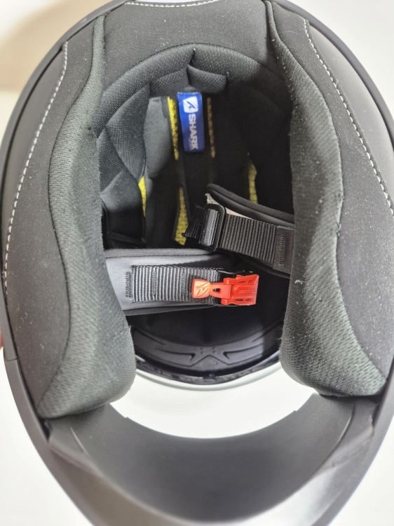 SHARK SHARK, Kask motocyklowy na całą twarz Ridill, black mat, M