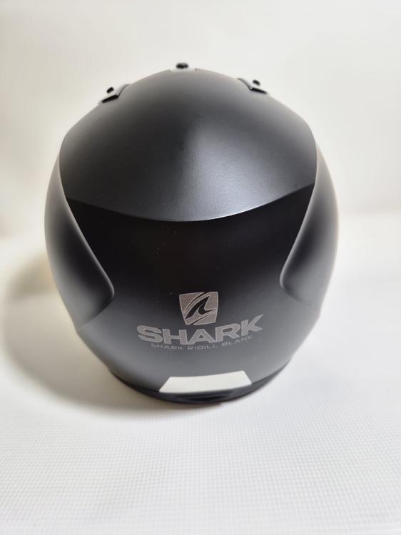 SHARK SHARK, Kask motocyklowy na całą twarz Ridill, black mat, M
