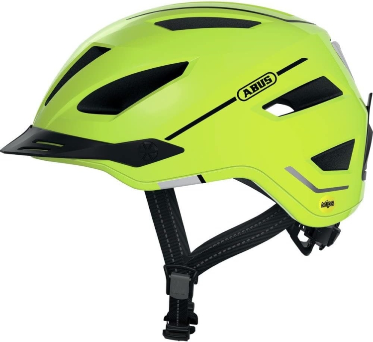 ABUS Kask miejski Pedelec 2.0 MIPS – kask rowerowy z tylnym światłem L