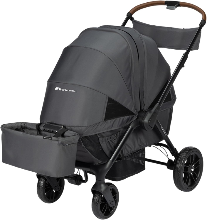 Bebeconfort Helios, Bliźniaczy wózek spacerowy od urodzenia, 0–4 lata, 0–22 kg