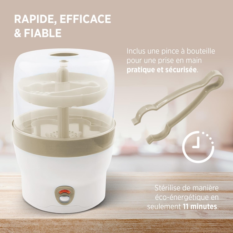 Olympia elektryczny sterylizator parowy do butelek i smoczków