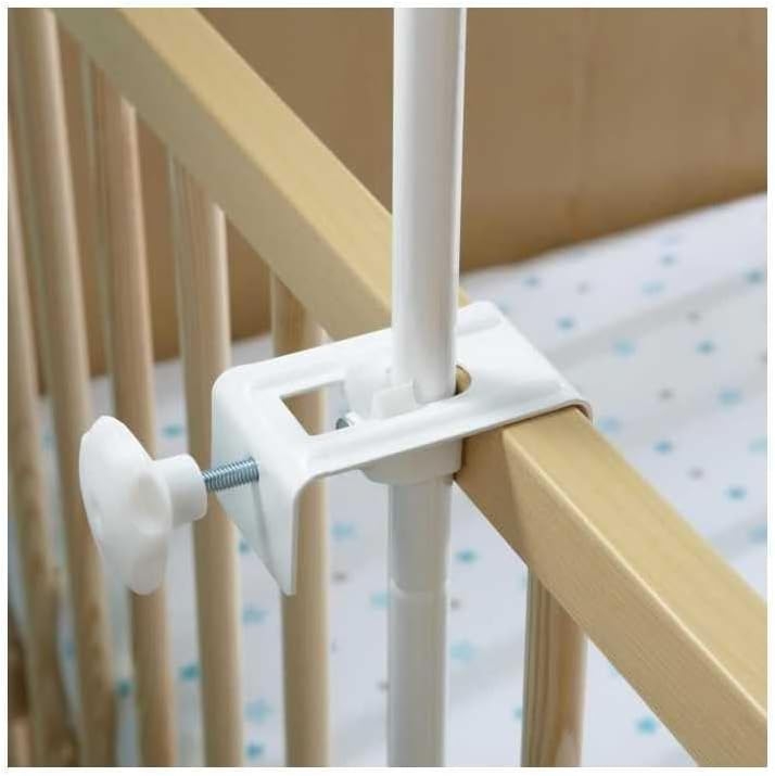 Domiva stelaż na baldachim do łozeczka + baldachim siatka