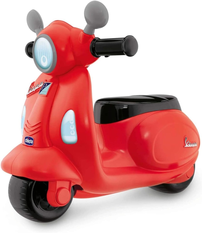 Chicco Motocykl dla Dzieci Czerwony Primavera Vespa jeżdzik 1/3 lata