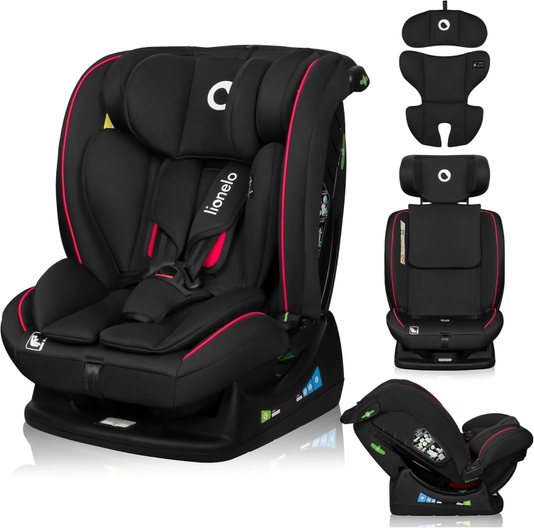 Lionelo  Fotelik samochodowy Aart i size RWF 0-36 kg 40 - 150 cm