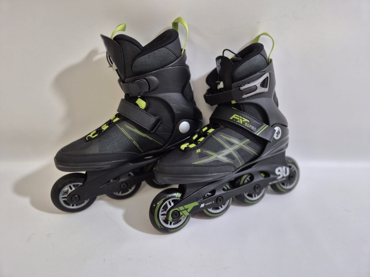 K2 Łyżworolki męskie F.I.T. 80 Pro black/olive rozm 42