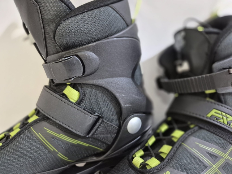 K2 Łyżworolki męskie F.I.T. 80 Pro black/olive rozm 42