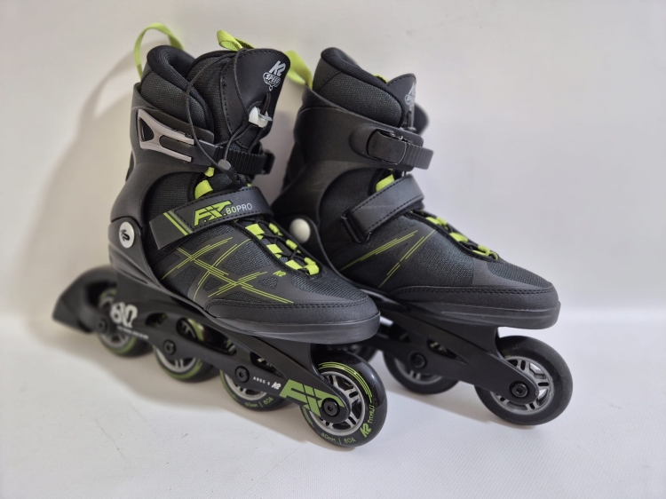 K2 Łyżworolki męskie F.I.T. 80 Pro black/olive rozm 42