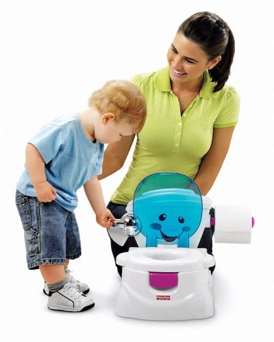 OUTLET Fisher-Price Meine erste Toilette FISHER PRICE Nocnik grający toaleta JĘZYK Tylko NIEMIECKI