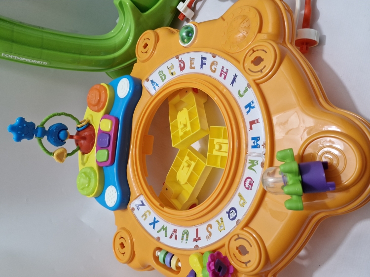 FOPPAPEDRETTI Playgio chodzik dla dziecka interaktywny do nauki chodzenia centrum zabaw