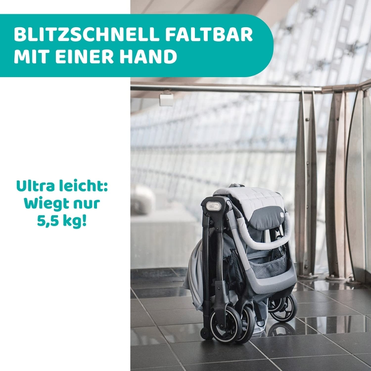 Outlet CHICCO WE wózek spacerowy mały LEKKI DO 22 KG