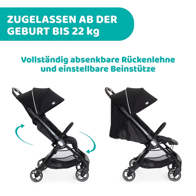 Outlet CHICCO WE wózek spacerowy mały LEKKI DO 22 KG