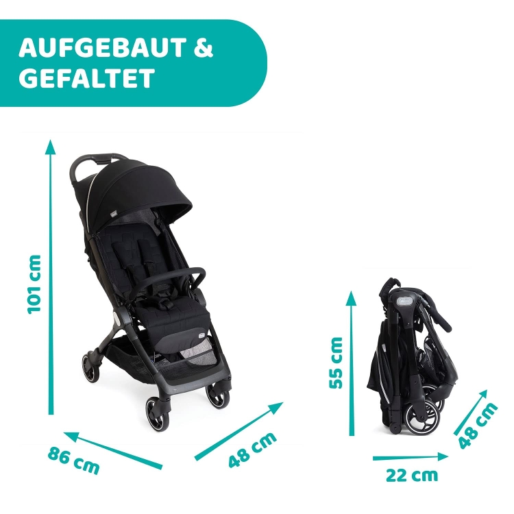 CHICCO WE wózek spacerowy mały LEKKI DO 22 KG używany