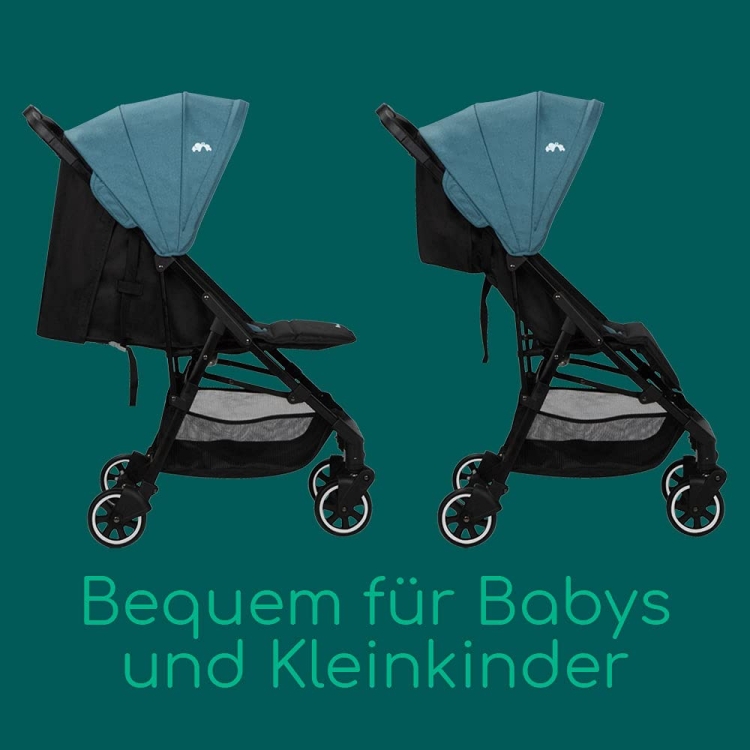 Bebe Confort wózek Teeny 3D spacerowy mały lekki do 22 kg używany