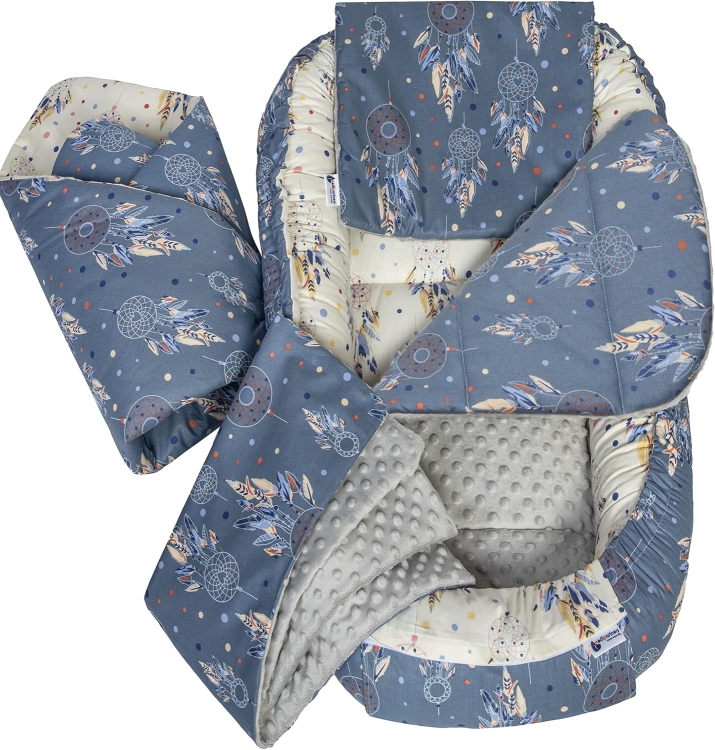 Medi Partners kokon niemowlęcy komplet 5 częściowy używany