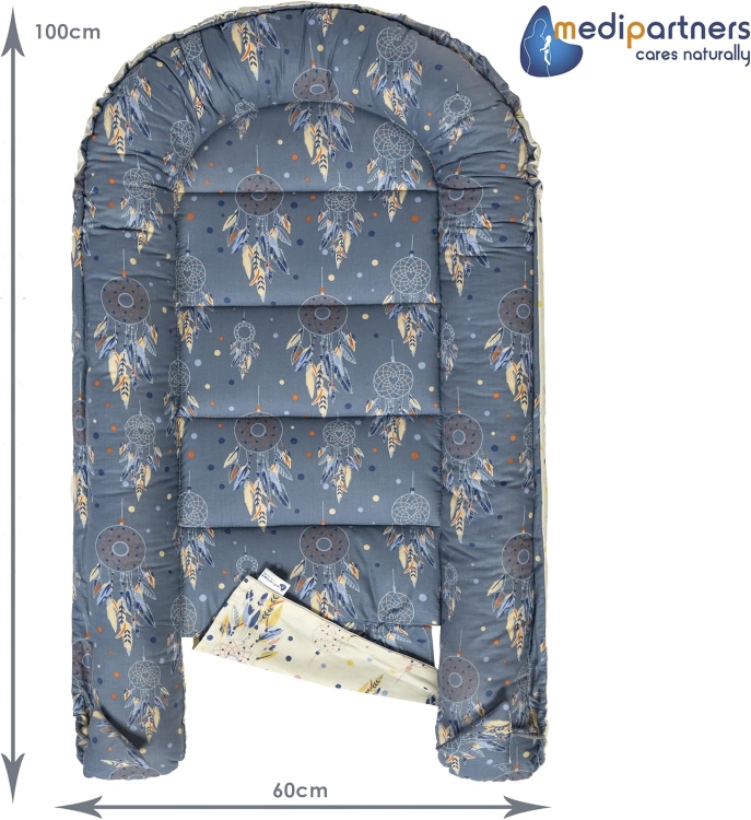 Medi Partners kokon niemowlęcy komplet 5 częściowy używany