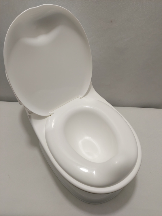 Nuby Dr. Talbot's My Real Potty Nocnik z Dźwiękiem Płukania Biały mini toaleta