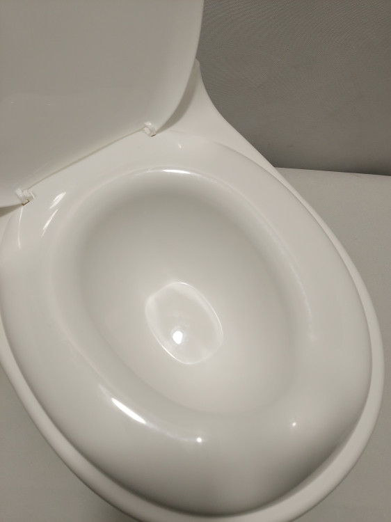 Nuby Dr. Talbot's My Real Potty Nocnik z Dźwiękiem Płukania Biały mini toaleta