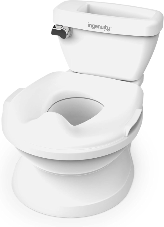 Ingenuity My Size Potty Pro, toaleta do nauki korzystania dźwięk spłuczka