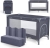 KikkaBoo SO Gifted Travel Cot łóżeczko turystyczne 120x60