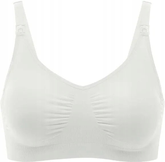 medela Biustonosz do karmienia comfort miękki bezszwowy M Keep Cool biały