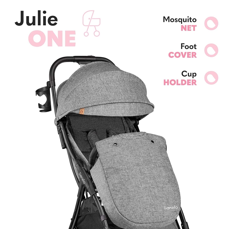 Outlet Wózek Lionelo Julie Spacerowy kompaktowy do 22 kg mały