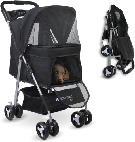 Mobiclinic pets, Składany wózek dla psa, Do 15 kg, Małych psów,