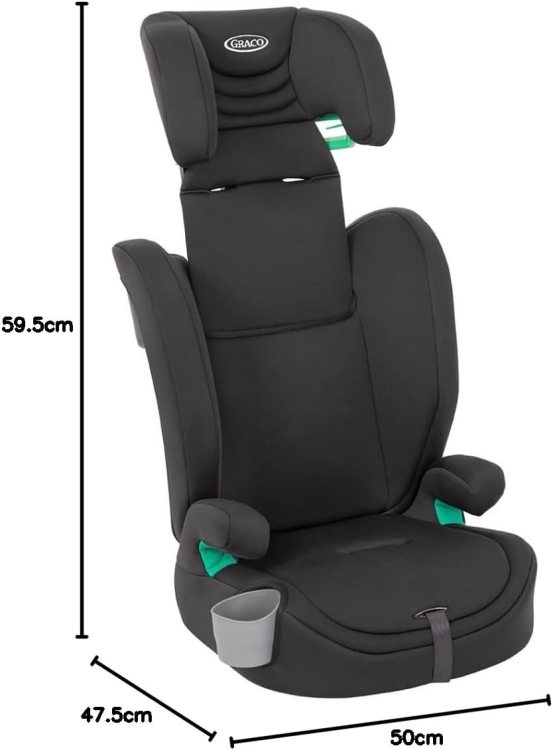 Graco Eldura R129 fotelik samochodowy(76-145 cm - 15 miesięcy do około 12 lat)
