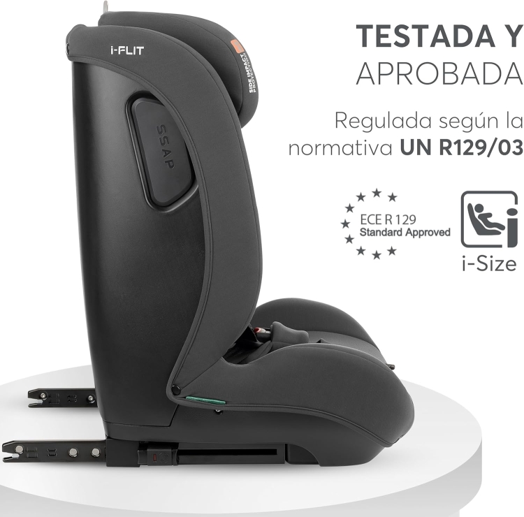 Fotelik samochodowy Kikkaboo I-FLIT i-Size 76–150 cm isofix